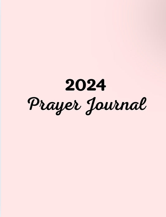 2024 Prayer Journal